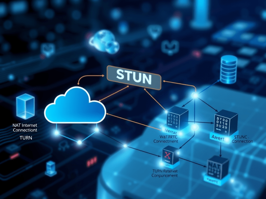 NAT traversal using STUN and&nbsp;TURN